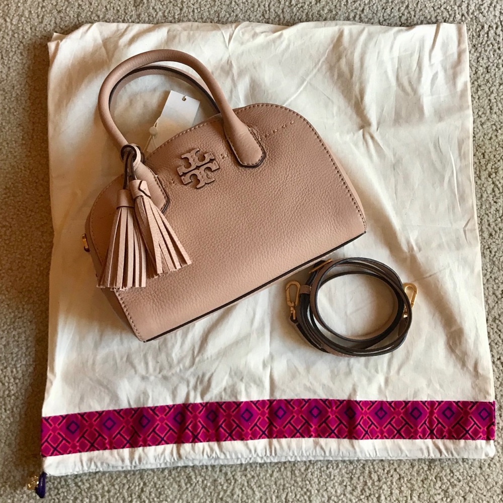 ❌SOLD❌ Tory Burch McGraw Small Satchel Devon Sand
